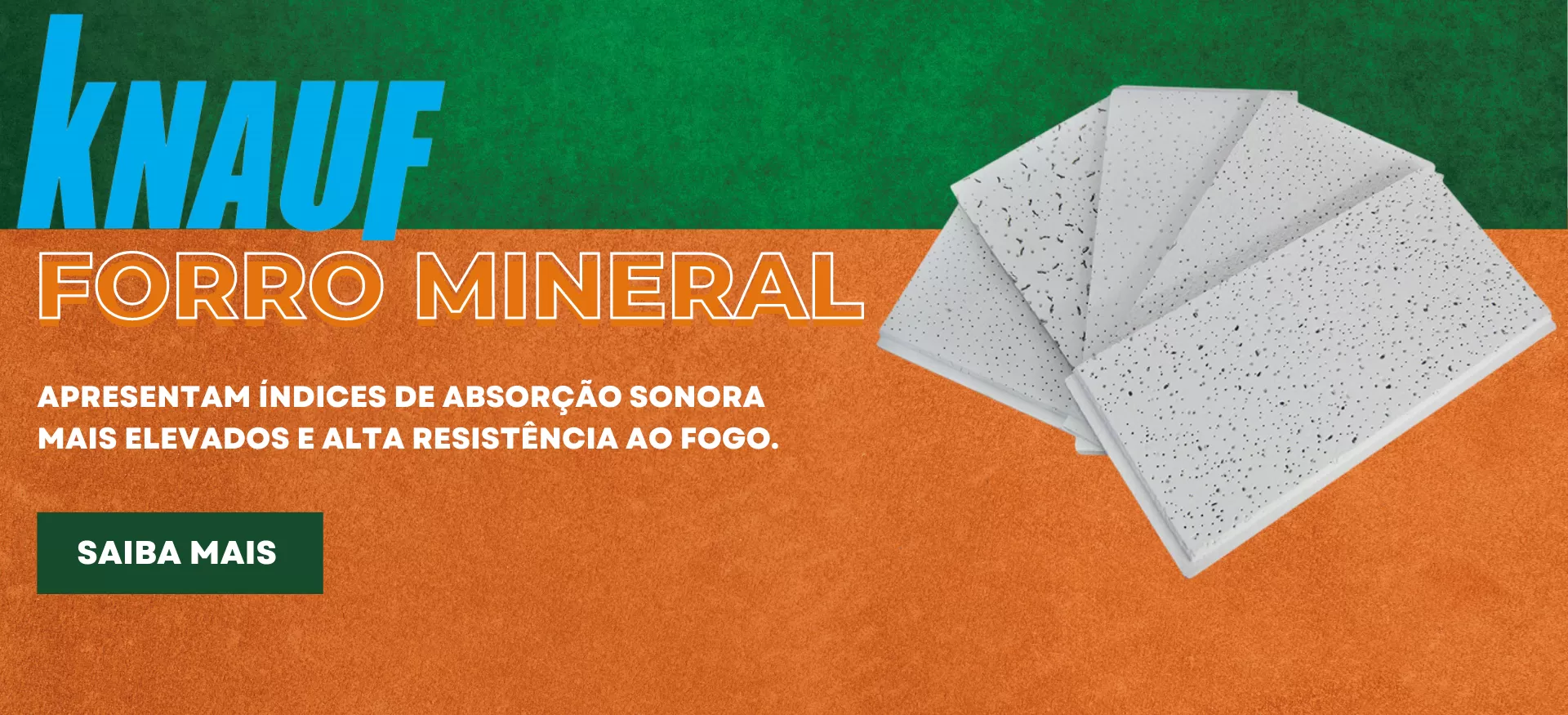 forro mineral knauf